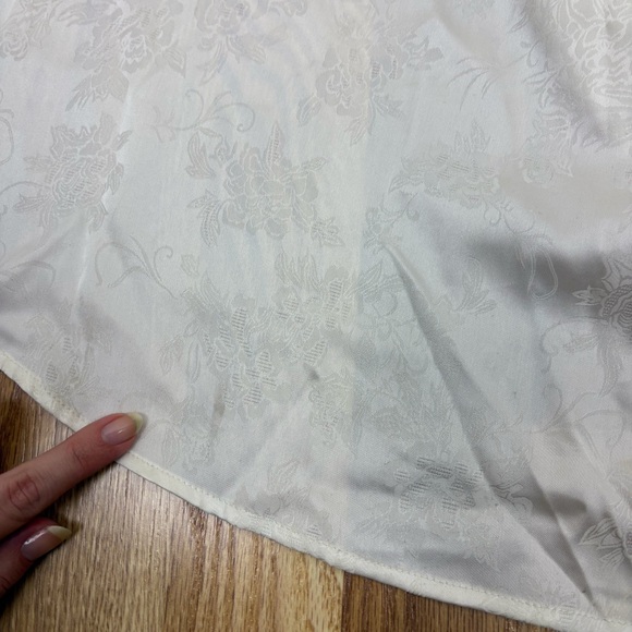 Reformation Allium Dress Ivory White Floral Backless Wedding Gown Bridal Size 10 - Picture 5 of 9